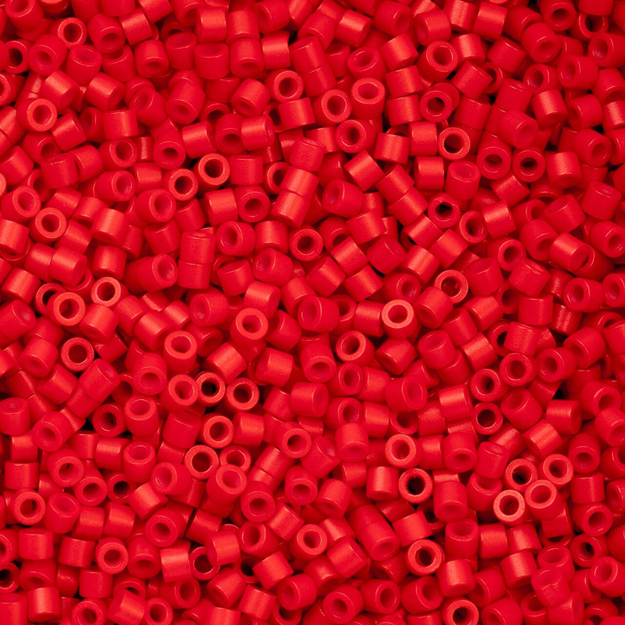 John Bead Opaque Finish Cylin Beads 11/0 Glass Cylindrical Seed Beads, 25g